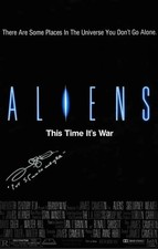 Daniel Kash Autographed Aliens Private Spunkmeyer 11x17 Poster
