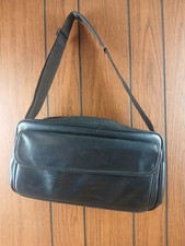 Vintage Vinyl Camera Bag Padded Divided Compartment