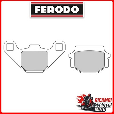FERODO ECO FRICTION BRAKE PADS FRONT-REAR PEUGEOT DJANGO 150 EVAS