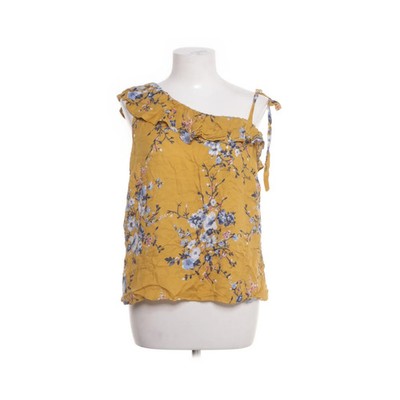 Lovestitch, Tank­top, Größe: M, Gelb/Mehrfarbig, Blumen, Damen #IBD