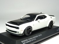 Dodge Challenger Srt Demon V8 6.2 2018 Weiss Solido S4310303 1:43 Schwarz Weiss
