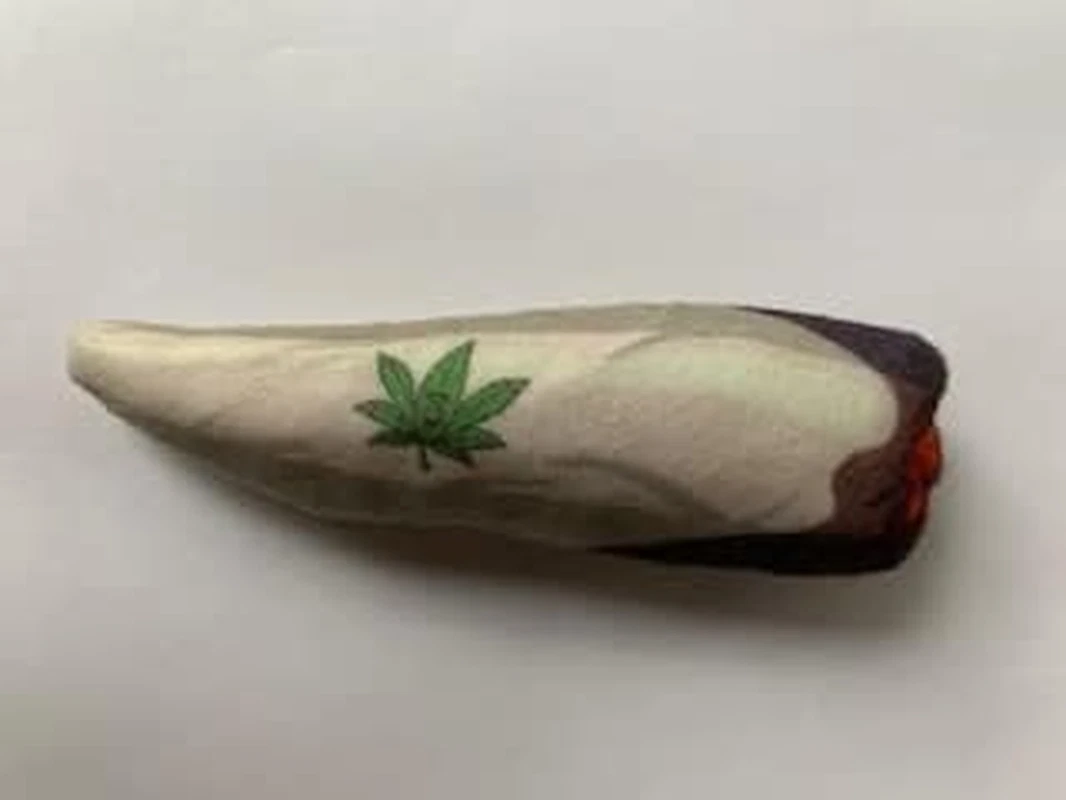 Purr Doobie - a Catnip Joint- Plush Doll Shapped like a Joint and Filled with Ca