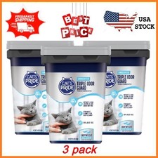 3P Cat's Pride Max Power Triple Odor Guard Unscented Clumping Cat Litter 26lb