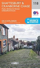 Shaftesbury, Cranbourne Chase, Poole, Wimbourne Minster and Blandford by Ordnan