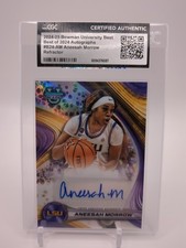 2024-25 Bowman University Best Best of 2024 Autographs Aneesah Morrow Refractor