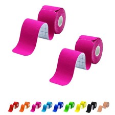 Kinesiology Tape Precut 2 Rolls Pack, Athletic Tape for Muscle Joints Support...