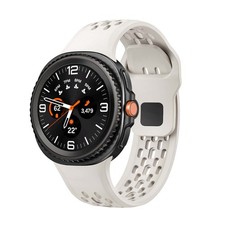 For Samsung Watch 8 40mm/44mm/Classic Soft Silicone Band Sport Breathable Strap