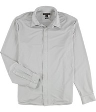 Michael Kors Mens Performance Knit Button Up Shirt