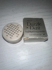 Avon Loose Dazzle Dust Highlighting Powder Opaline Golden Glitter Box Glitter