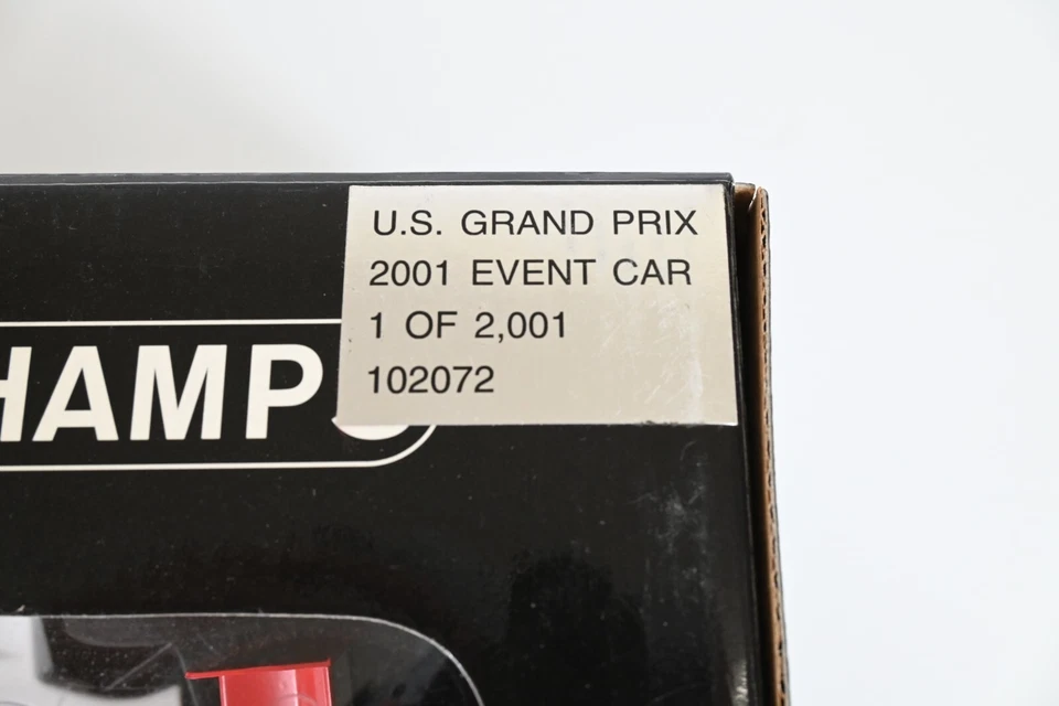 Minichamps 1/18 US Grand Prix 2001 Event Diecast Model Car - Image 4 of 4