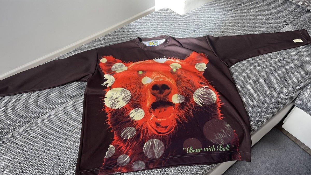 Walter Van Beirendonck W&LT Fall 1996 “Bear with Balls” Sweatshirt 