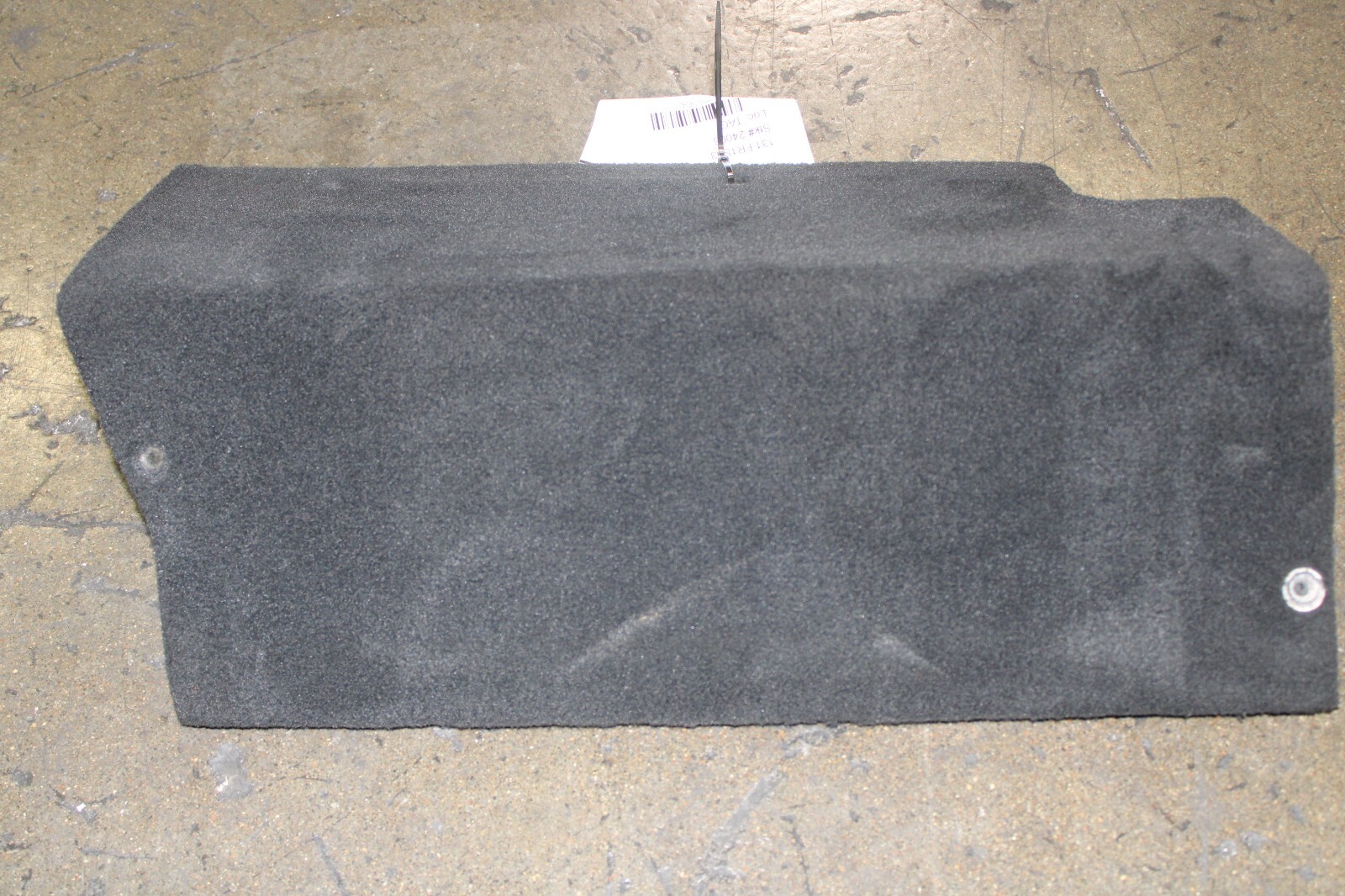 Ferrari 360 Spider, LH, Left, EBX Carpet Cover, Black, Used, P/N 657995