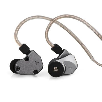 TIN HiFi C2 IEM 10mm LCP Diaphragm Dynamic DD Driver Headphones HiFi In Ear