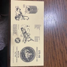 Space Shuttle Flight Information Card STS-49 Endeavour OV-105