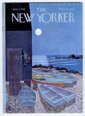 New Yorker magazine June 1 1968 Colleen Brooks Elizabeth Cullinan Arturo Vivante