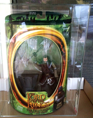 AFA 9.0 GRADED Gimli LOTR Lord Of The Rings Action Figure New 2001 Toybiz SEALED