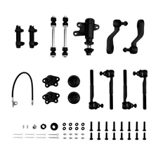 For Chevy K1500 Suburban 15pc Front Ball Joints Tie Rods Idler Arm Steering Part