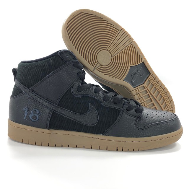 Nike SB Zoom Dunk High Pro QS Antihero Brian Anderson Black Ah9613 001 Size 13 for sale online