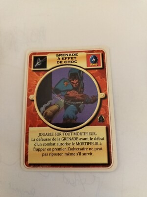 DoomTrooper CCG TCG: FRANZÖSISCH - BETÄUBUNGSGRANATE