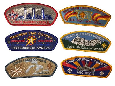 MID-West Councils 1/2 Dozen BSA CSPs Mint CSP (BHP2233)