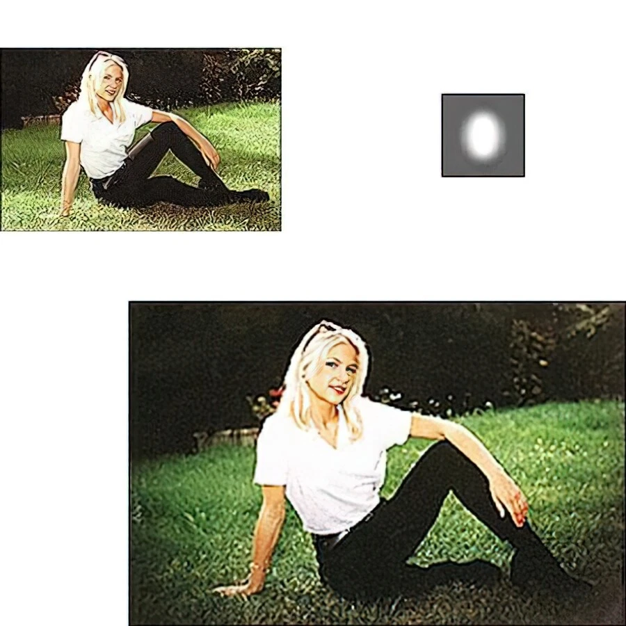 COKIN 170 x130mm angle center spot filter (ellipse) black X141 Lensfilter - Image 2 of 2