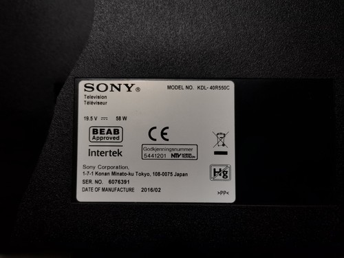 Pareja de Altavoces para SONY KDL-40R550C - Imagen 2 de 2
