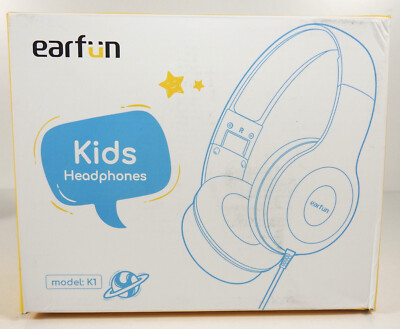 EarFun Kids K1 Kopfhörer blau-grün Tolle Klangqualität Lautstärkebegrenzung