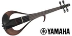 YAMAHA YEV104 BL Black Silent Violin Electric Musical Instrument Organic design