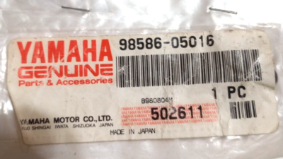 専用1 Yamaha XT600, SRX600 Pan Head Screw NOS 98586-05016 (L-2961) | eBay