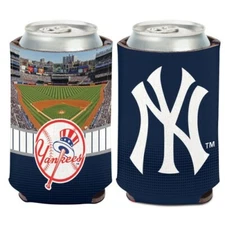 NEW YORK YANKEES STADIUM COLLECTION SOFT FOAM CAN COOZIE KOOZIE COOLER HOLDER