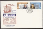 Isle of Man 1982 FDC Europa - Historic Events