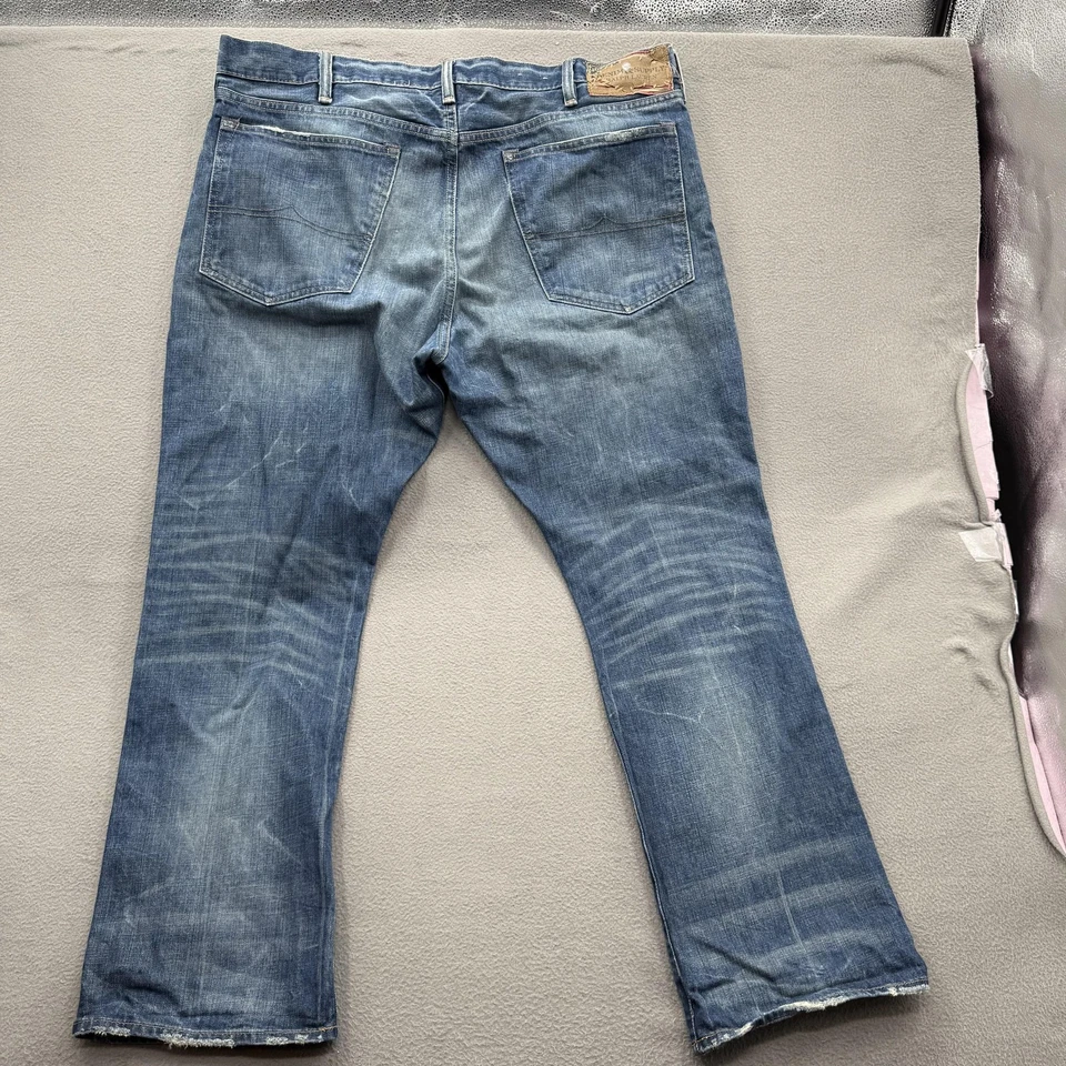 Jeans Denim & Supply Ralph Lauren Para Hombre 40x30 Azul 1967 Bootcut Desteñido Desteñido Foto 2 de 4