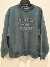 Champion - Marshall University - Thundering Herd - Sweatshirt Adult Large Green