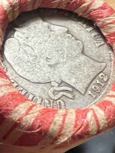 ShotgunRoll PDS OldWheat Cent+1863/88/07Ind+1925s/31dpLin+proof5c+1912d10c*X~76*