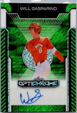 2025 Leaf Will Gasparino Optichrome Baseball Green Auto /6