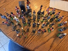 Lot Of 45+ Lead Soldiers Mixed Lot