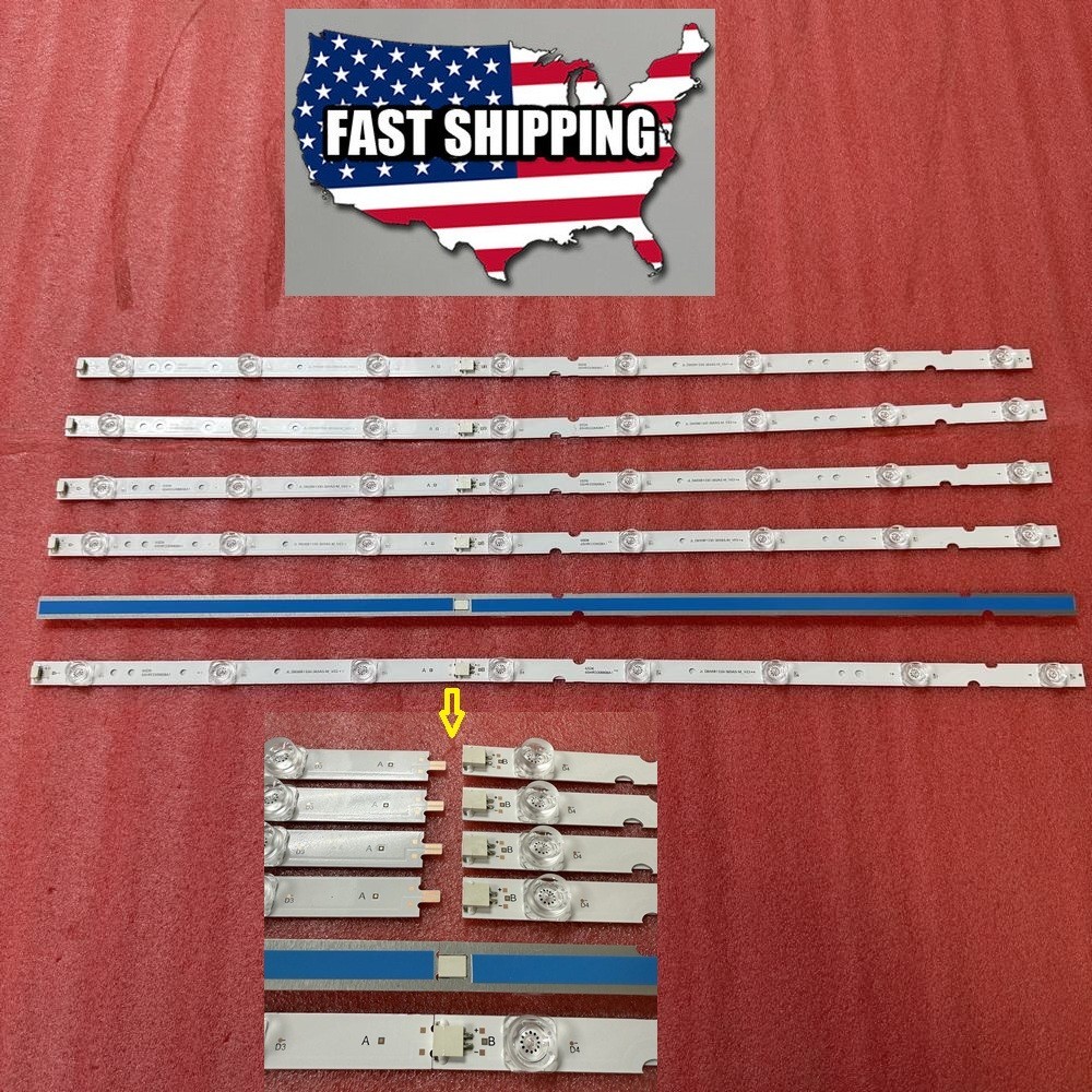 LED Backlight strip(6)For TCL LED65P65US 65P65US L65P65US