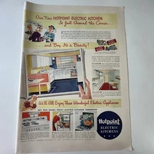 Edison General Electric Appliance Co. Inc. Chicago IL 1940s WWII Era Ad SV28-4