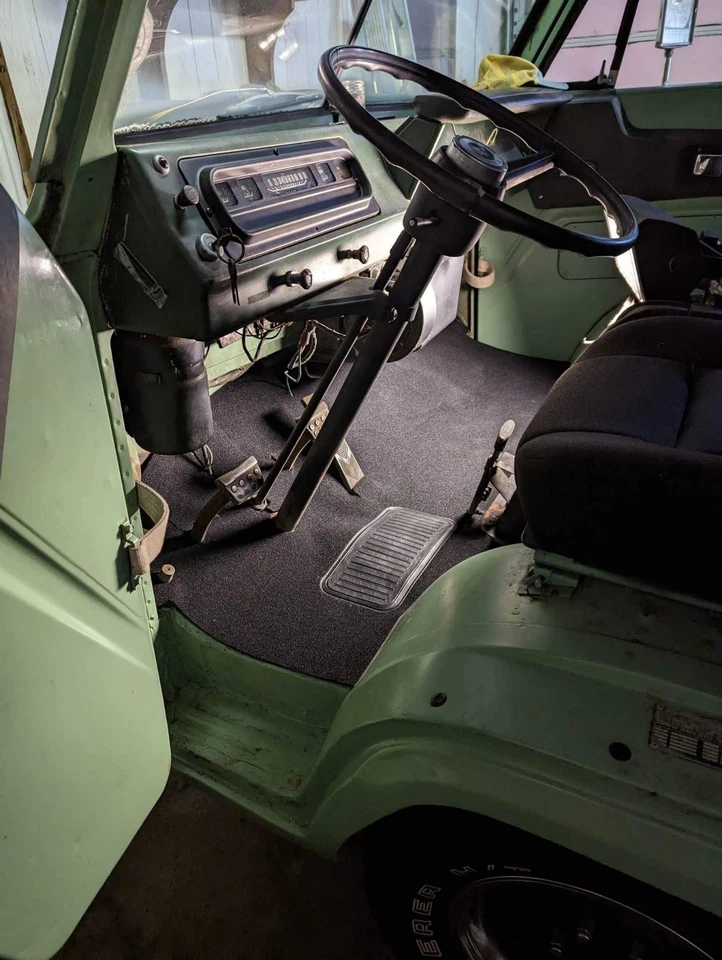 Alfombra delantera Dodge A100 1964-1970 vintage furgoneta Foto 2 de 4