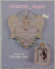 Heavenly Angels by Rosemary West 40-3814 Tole Painting Patterns Book Vtg 1989