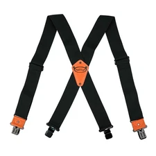 Men suspender with 2 inch elastic fully adjustable X back Industrial Strength...