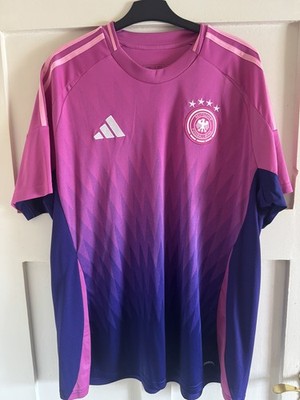Adidas DFB Deutschland Auswärts-Trikot, XXL, Away Jersey 2024 Pink/Lila Trikot