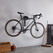 VonHaus Bike Rack with Shelf, Wall Mount Bike Hanger for Garage up to 45Kg