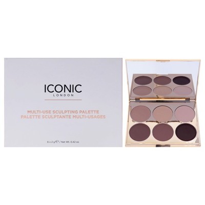 2 Pack Multi-Use Sculpting Palette by Iconic London for Women - 0.42 oz Makeup