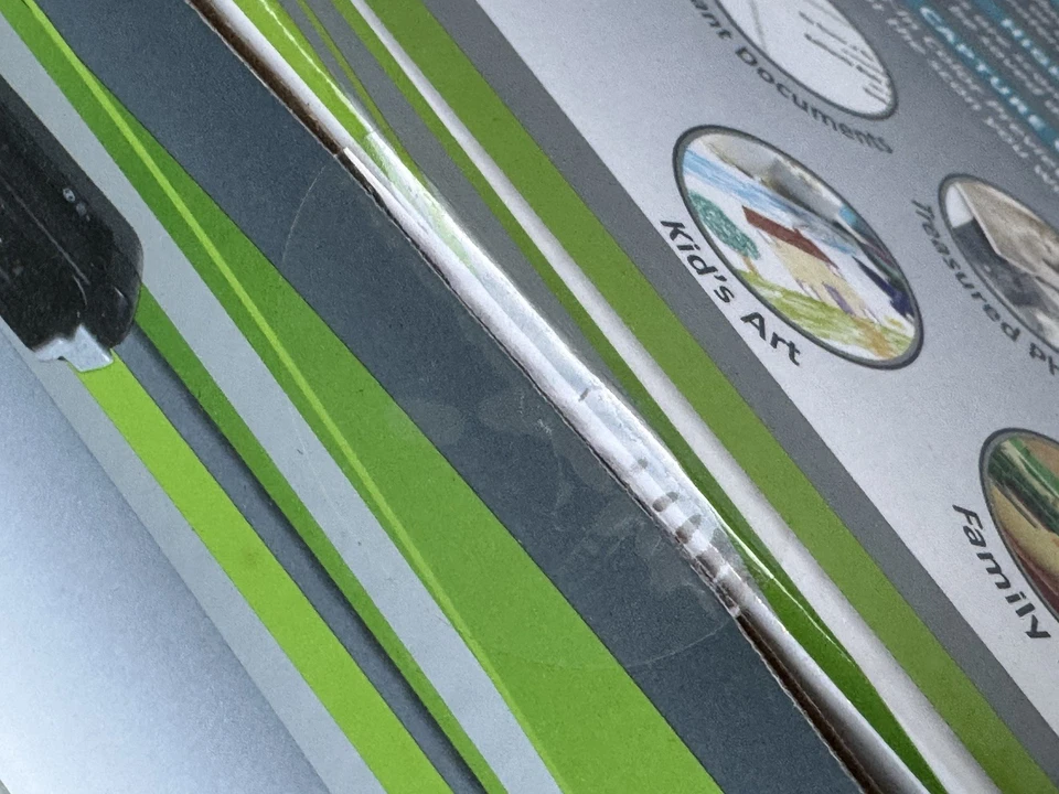 Pandigital Handheld Wand Scanner w/ Feeder Dock Dark Purple PANSCN09PU NEW - Image 4 of 4