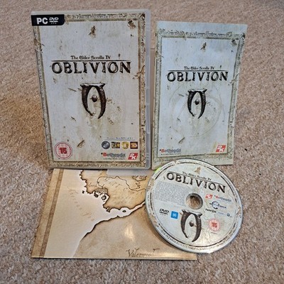 The Elder Scrolls IV Oblivion PC DVD Videospiel RPG Karte enthalten