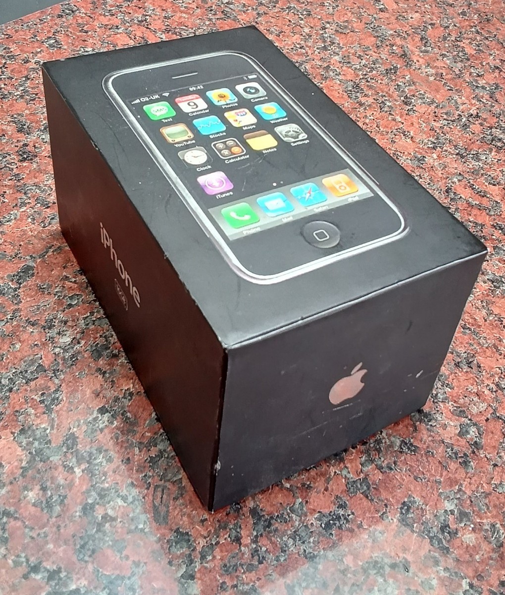 Apple iPhone 1st Generation - 16GB - Black (Unlocked) A1203 (GSM