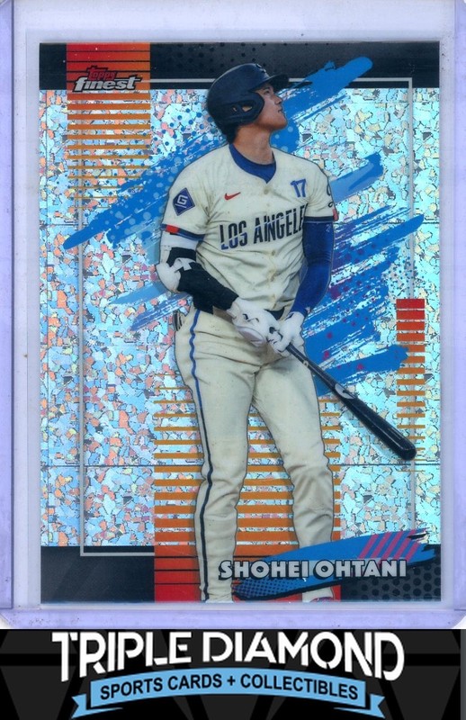 2026 Topps Finest Shohei Ohtani Uncommon Mini Diamond Refractor Dodgers E259