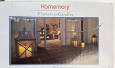 Homemory Flameless Candles 3 Pack