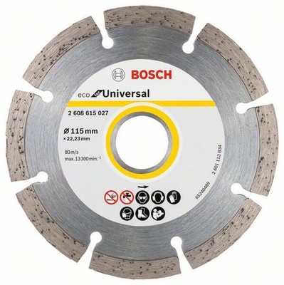 Bosch Diamanttrennscheibe Eco For Universal, D: 115 mm